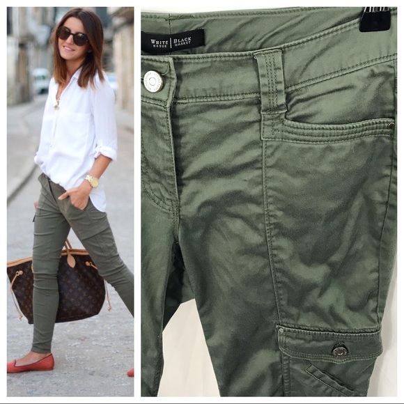 white house black market cargo pants